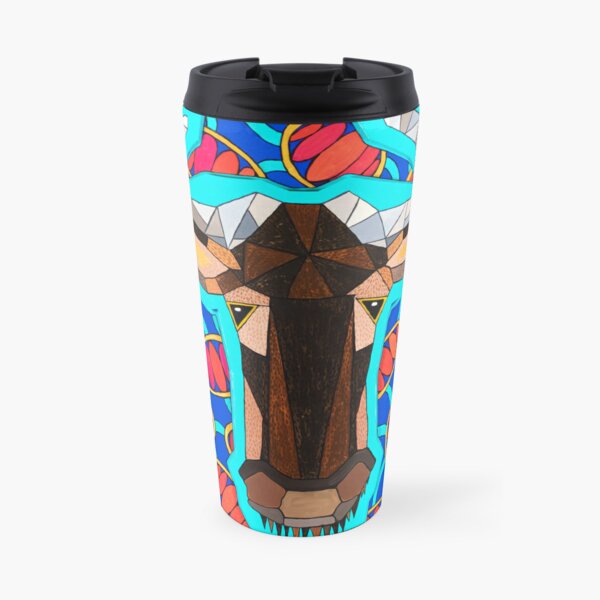 Blue Wildebeest Travel Coffee Mug