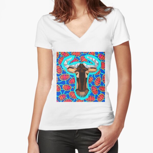 Fitted V-Neck T-Shirt