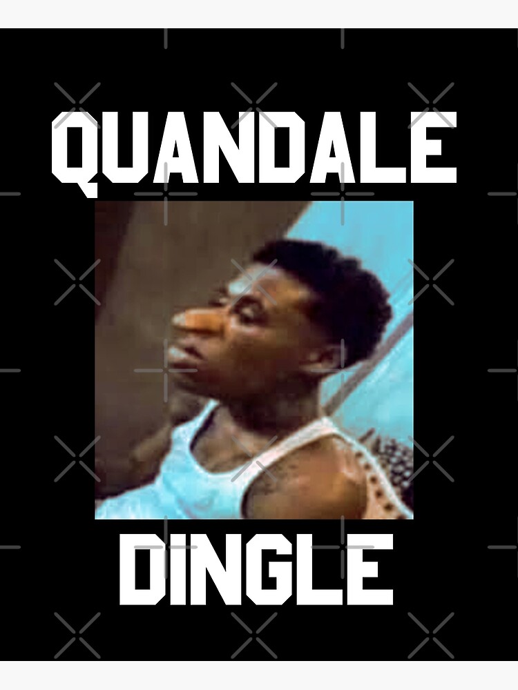 "Quandale Dingle Spotted At A Local Park, funny Family Gift idea" Art