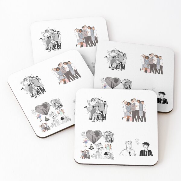 Item preview, heartstopper characters sticker pack  designed and sold by Kidutees.