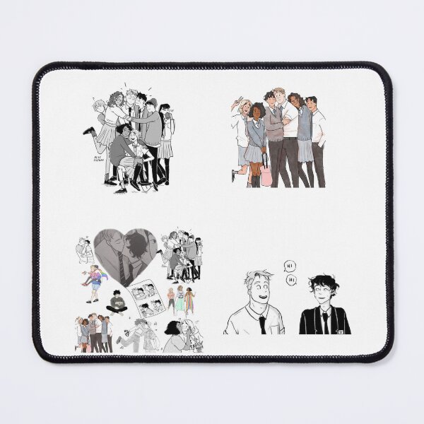 Item preview, heartstopper characters sticker pack designed and sold by Kidutees.