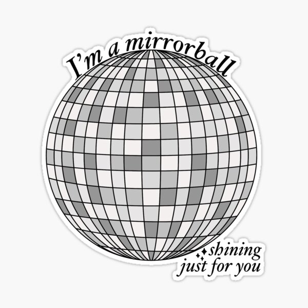 Disco Ball Sticker for Sale by CreatedbyKatlyn