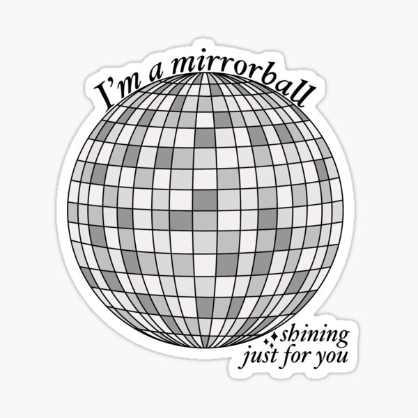 Disco Ball Sticker for Sale by CreatedbyKatlyn