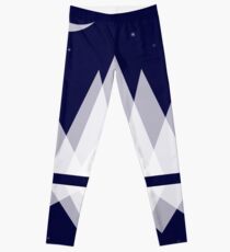 Wolf and Snowy Peaks Leggings