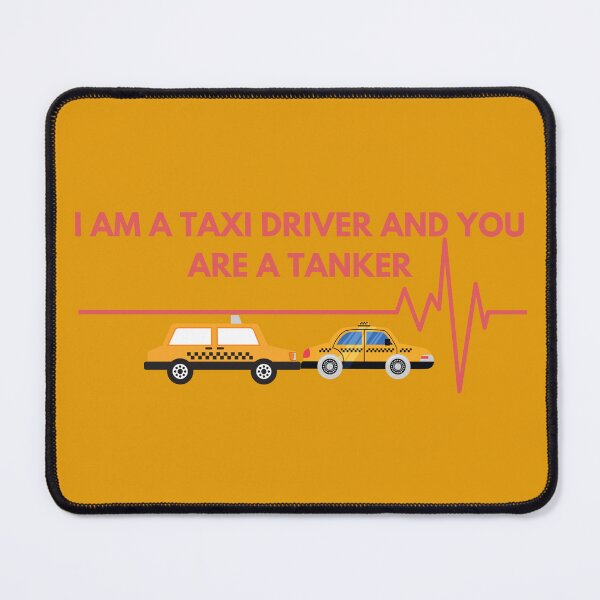 Item preview, funny print on a T-shirt for those who work in a taxi or play tanks designed and sold by klimov0101.