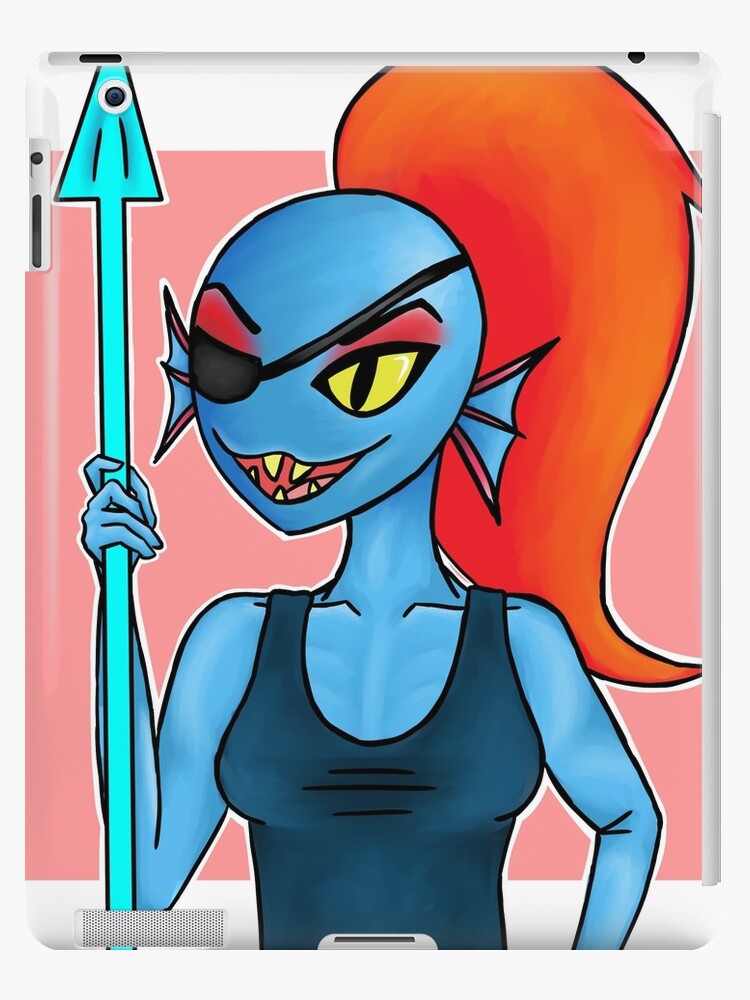 Undyne Undertale Ipad Case Skin By Sochijelly Redbubble