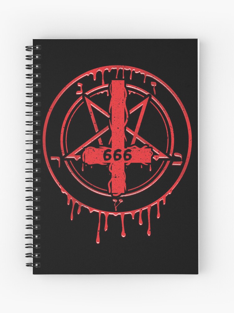 Inverted Cross 666 Number of the Beast Satanic Symbol