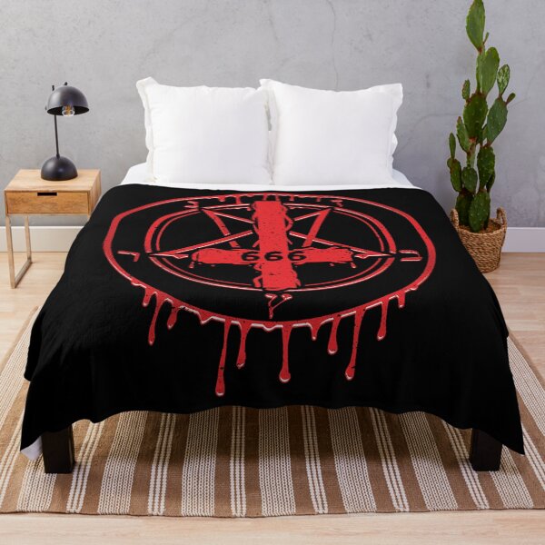 Item preview, Inverted Cross 666 Number of the Beast Satanic Symbol Pentagram Sigil of Baphomet designed and sold by Reign Of Darkness.