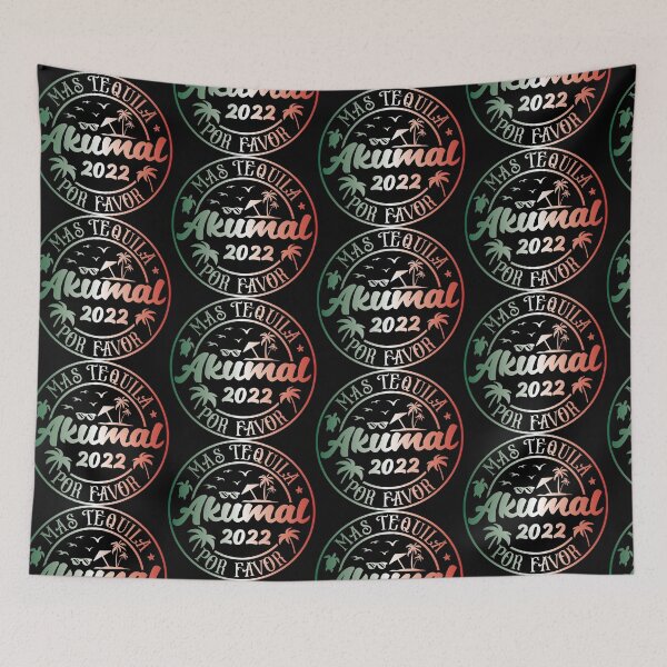 Item preview, Akumal 2022, Mexico, Más Tequila Por Favor designed and sold by imjuliana.