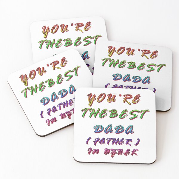 Item preview, YOU'RE THE BEST DADA, FATHER IN UZBEK 2 designed and sold by ILA-DODO.