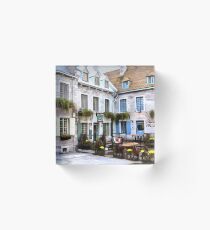 Place Royale - Old Quebec City Acrylic Block