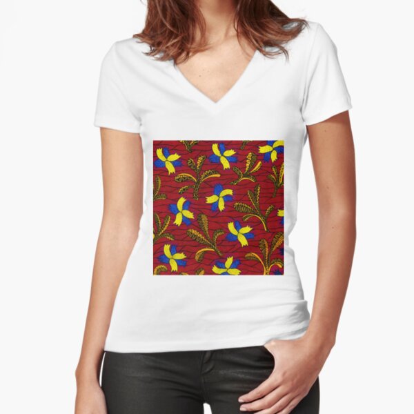 Fitted V-Neck T-Shirt