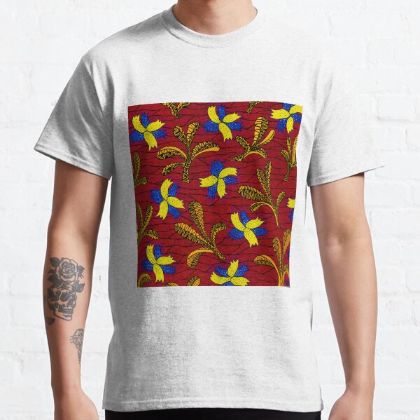 Windmill Flower Capulana Classic T-Shirt