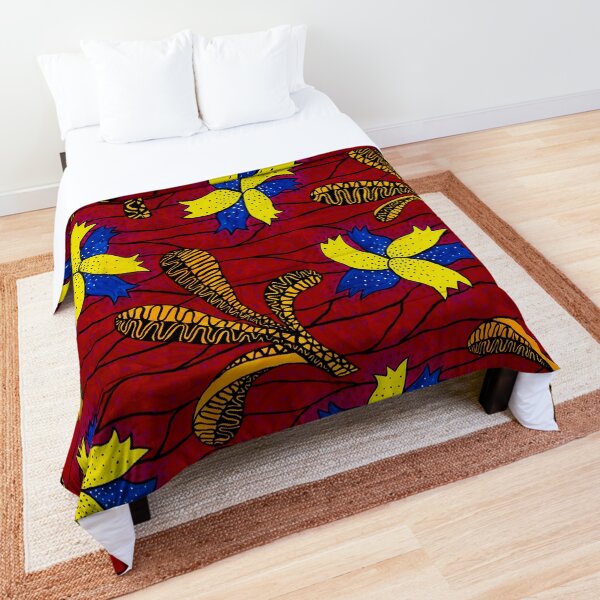 Windmill Flower Capulana Comforter