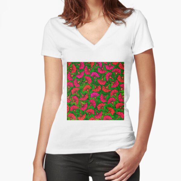 Fitted V-Neck T-Shirt