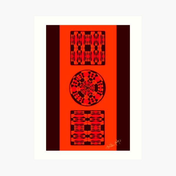 Cryptic Strategy Art Print