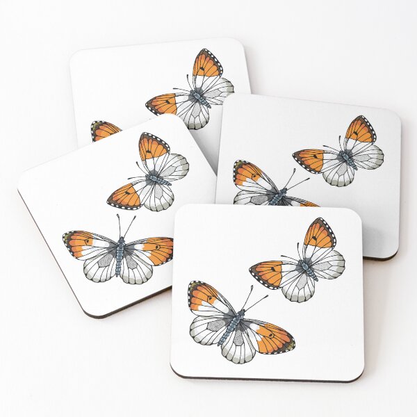 Item preview, Orange-tip Butterfly designed and sold by kataszep.