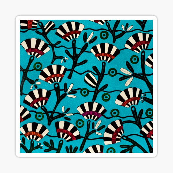 Fancy Capulana Sticker