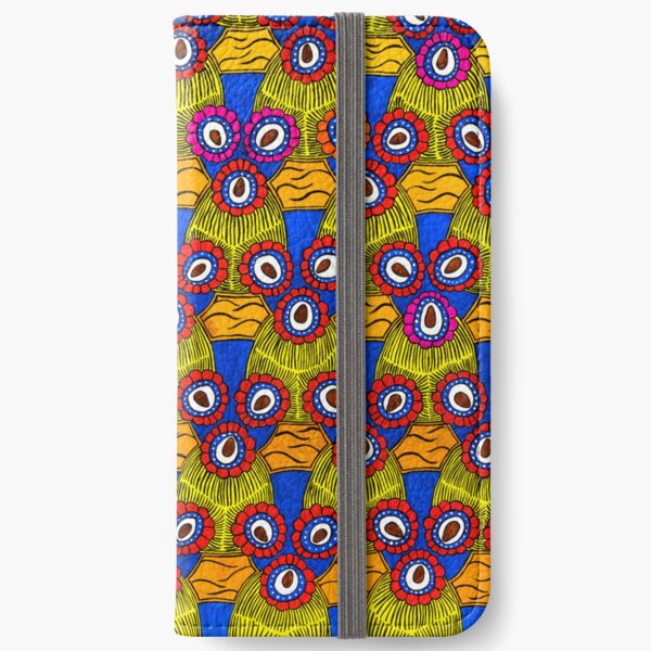Savannah Flower Capulana iPhone Wallet