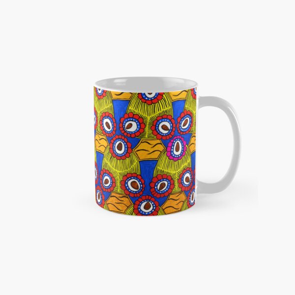 Savannah Flower Capulana Classic Mug