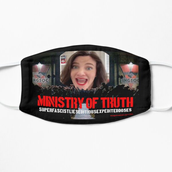 Ministry Of Truth Flat Mask