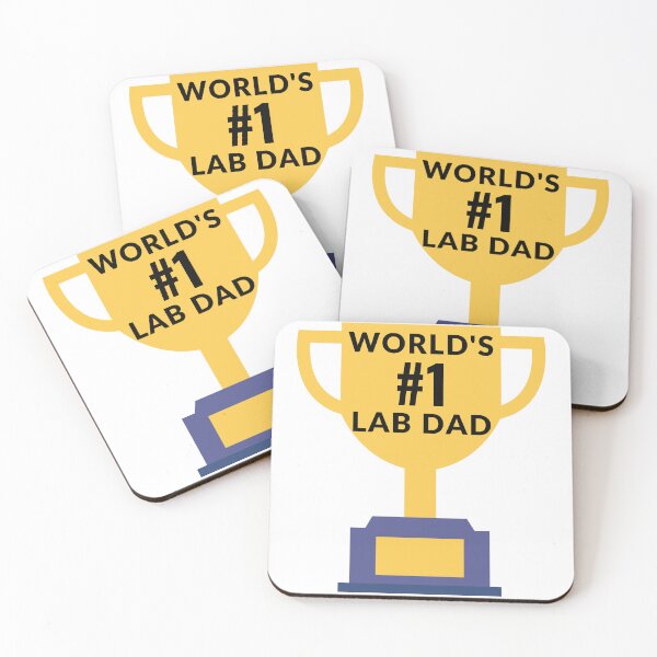 Item preview, Worlds Number 1 Lab Dad designed and sold by quiet-charm.