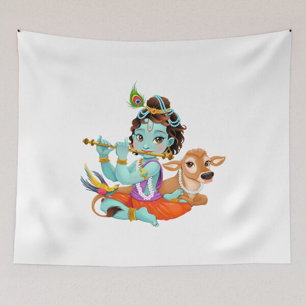 Item preview, Lord Krishna Vishnu India designed and sold by joiedesing.