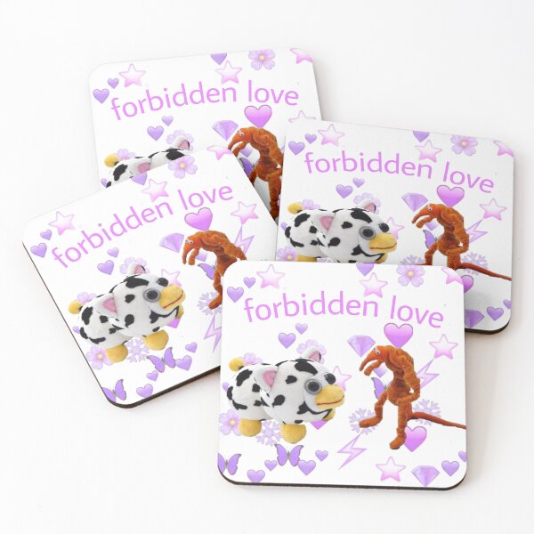 Item preview, Forbidden love of Peepy and Worm on String designed and sold by floofymew.