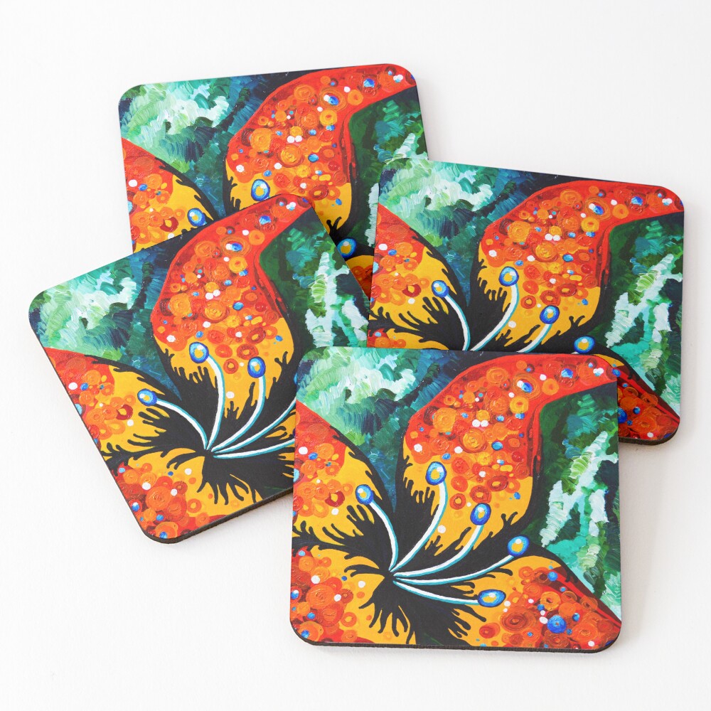 Item preview, Coasters (Set of 4) designed and sold by RabiesKitten.