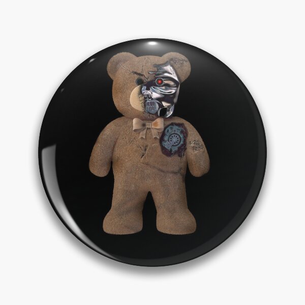 Item preview, Roboter Teddy Cyborg Cartoon designed and sold by sbachstroem.
