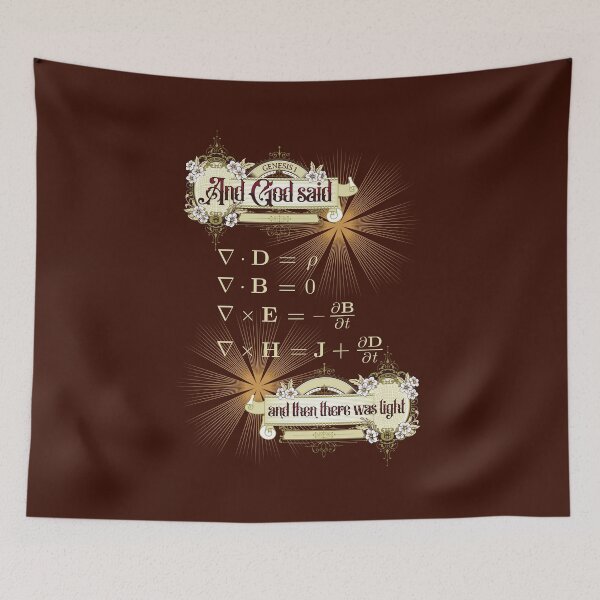 Item preview, Maxwell's equations, and then there was light. designed and sold by StencilMyst ..
