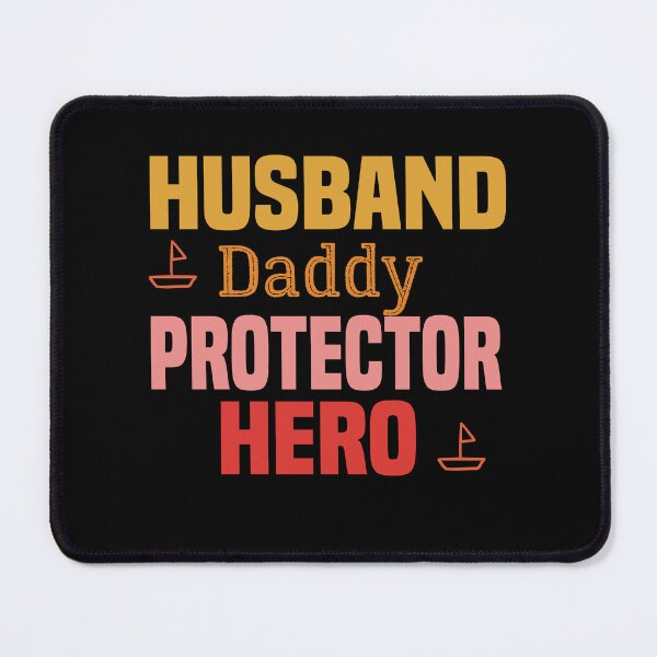 Item preview, Husband Daddy Protector Hero Paw Paw Shirt Fathers Day Men Gift Fitted designed and sold by ZOUBAH.
