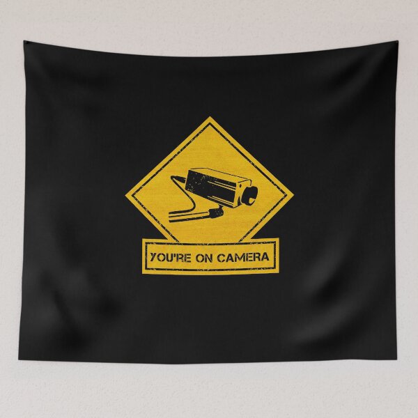 Item preview, You Are On Camera - Caution designed and sold by CAUTION SHOP.