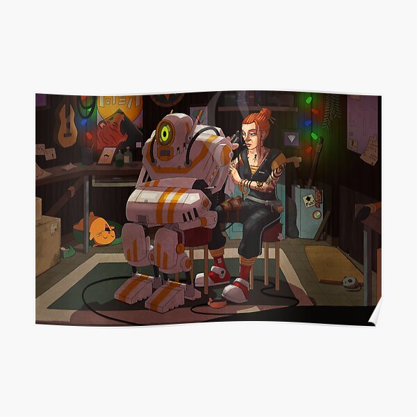 "Back Alley Tattoo Shop" Poster by Foewlarts Redbubble