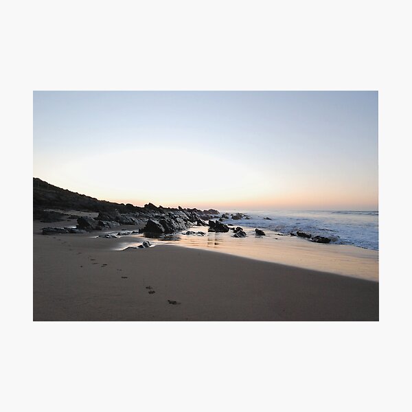 Sunrise on Basham Beach Photographic Print
