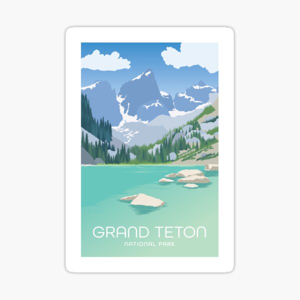 Grand Teton National Park Sticker
