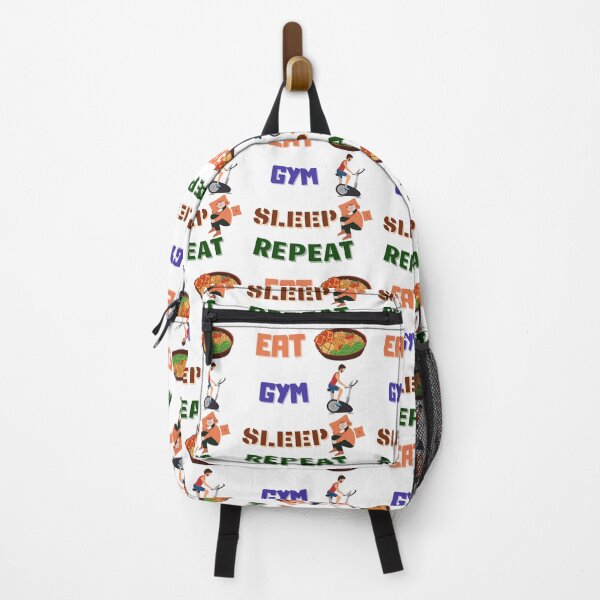 Aperçu de l'œuvre MANGER, GYM, DORMIR, RÉPÉTER créée et vendue par W+S Designs.