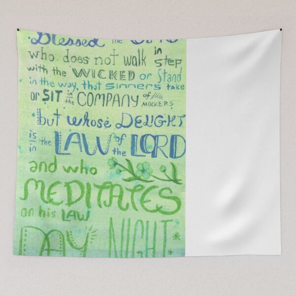 Item preview, Psalm 1 designed and sold by UpWiththeStars.