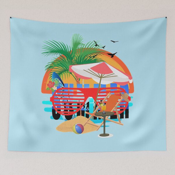 Item preview, summer vacation time ever, the beach is calling for fun designed and sold by Nicedeco.