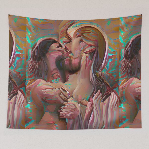 Item preview, Jesus & Mary designed and sold by Hiimtrace.