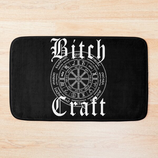 Item preview, Bitch Craft Occult gothic black Witchcraft Magic Wicca Wheel of the Year Wicca Hekate designed and sold by Reign Of Darkness.