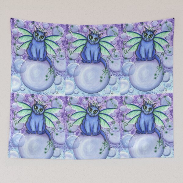 Item preview, Bubble Fairy Cat designed and sold by tigerpixie.
