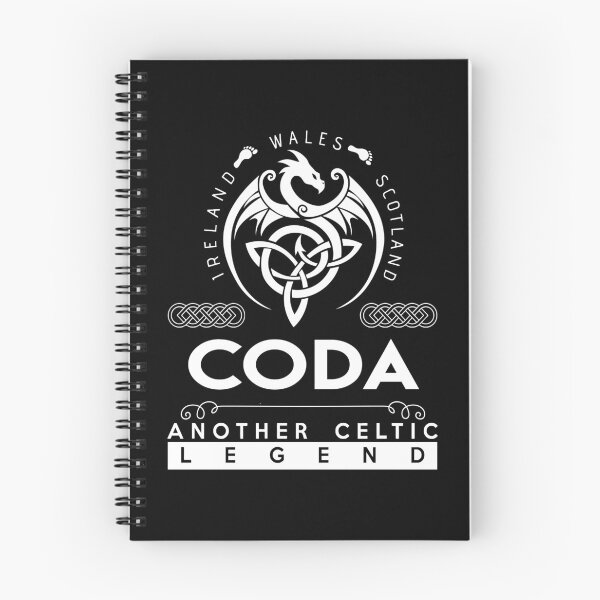 Item preview, Coda Name T Shirt - Coda Another Celtic Legend Gift Item Tee designed and sold by celiagomez456.