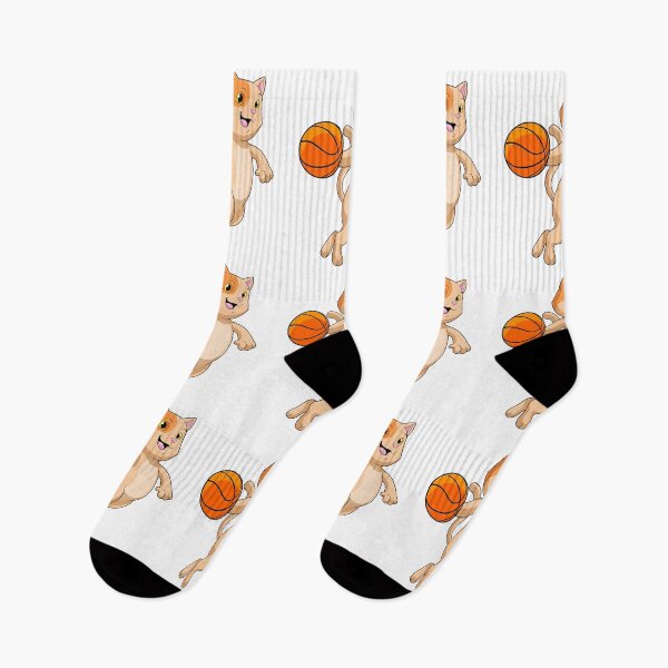 Item preview, Cat Basketball player Basketball designed and sold by Snabdesign84.