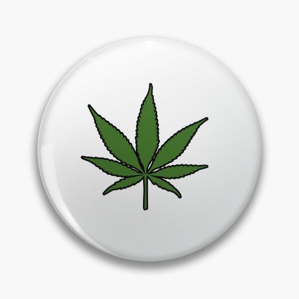 Item preview, Weed Leaf, Green and Black designed and sold by Qwertus.