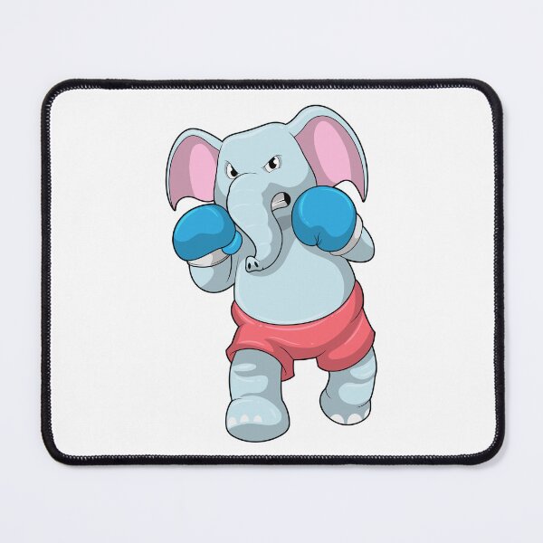 Item preview, Elephant at Boxing with Boxing gloves designed and sold by Snabdesign84.