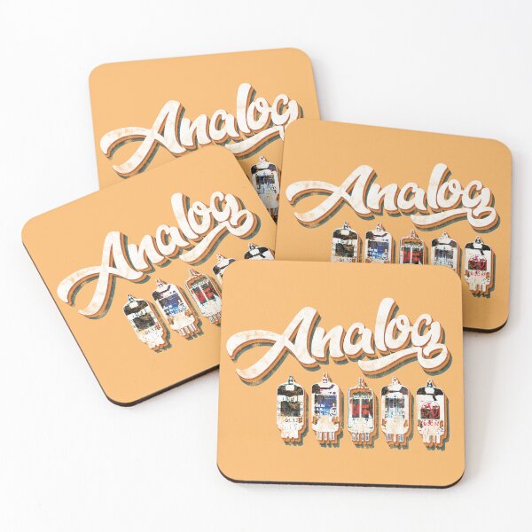 Item preview, Analog Tubes Audio Valve Amps Retro Aesthetic designed and sold by redjaygraphics.