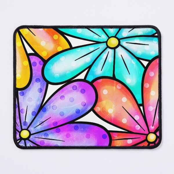 Item preview, Watercolor Ink Doodle Daisy Flower designed and sold by NejtroN.