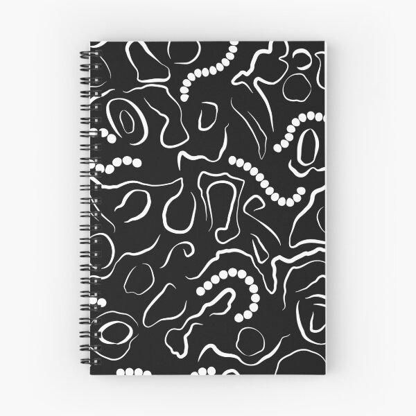 Item preview, white microscopic pattern designed and sold by AtiPrintary.