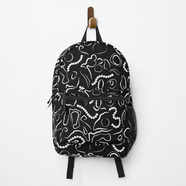 Item preview, white microscopic pattern designed and sold by AtiPrintary.